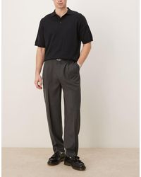 ASOS - Smart Oversized Tapered Trousers - Lyst