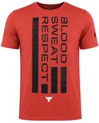 Under Armour - X Project Rock Bsr Flag T-Shirt - Lyst