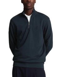Lyle & Scott - Tonal Eagle Half Zip Jumper Sweatshirt - Lyst