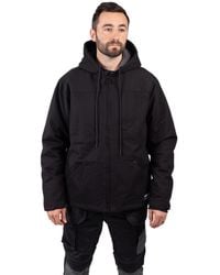 Caterpillar - Kapuzen-Sherpa-Fleecejacke Für Herren - Lyst
