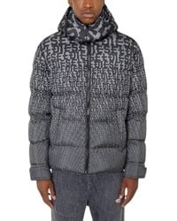 DIESEL - W-Step-Mon 0Weag Puffer Jacket Shell Down Padded Winter Outwear Coat - Lyst
