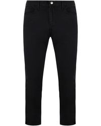 Armani - Emporio J28 Skinny Fit Low Waist Jeans - Lyst