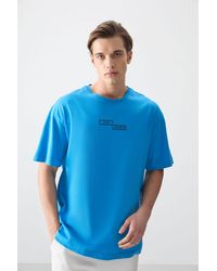 TOMMY LIFE - Oversized Cotton Printed T-Shirt - Lyst