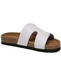 EverAu Australia - Ever Au Heidy Slides With Sole - Lyst