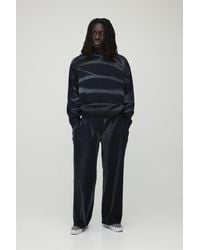 BoohooMAN - Oversized Boxy Smoke Washed Hooded Tracksuit - Lyst