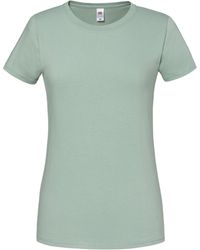 T-shirt Dublin Girls Pour Femme - Marque Fruit Of The Loom - Neuf Sans étiquettes (jamais Porté)