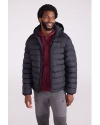Mountain Warehouse - 'Seasons' Padded Jacket With Side Pockets Fur Lined Water Resistant Coat Polyamide - Lyst