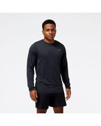 New Balance - Tenacity Long Sleeve T-Shirt - Lyst