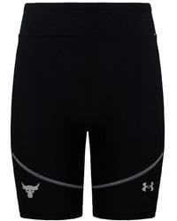 Under Armour - Project Rock Heatgear/ Bike Shorts 1366005 001 - Lyst