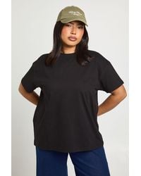 Boohoo - Plus Basic Oversized Short Sleeve T-Shirt - Lyst