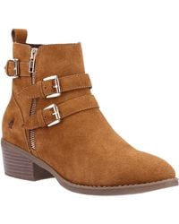 Hush Puppies - Jenna Memory Foam Ankle Boots - Lyst