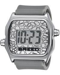 Breed - Austin Lcd Silicone Ring Watch - Lyst