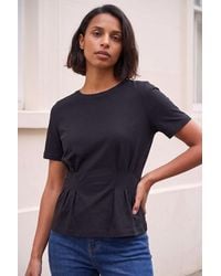 D.u.s.k - Pintuck Stretch T-Shirt - Lyst