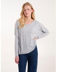 Blue Vanilla - Batwing High Low Top - Lyst