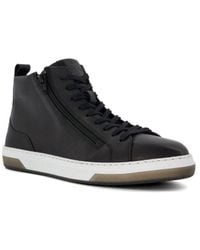 Dune - Suiter Hi Top Trainers Leather - Lyst