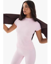 DSGN Studio - Sculpt Short Sleeve Top - Lyst