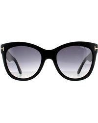Tom Ford - Cat Eye Shiny Smoke Gradient - Lyst