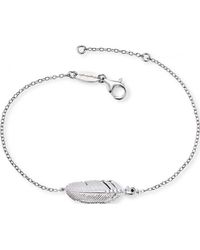 Engelsrufer - Erb-Lilfeder-Zi Ladies Feather Bracelet - Lyst