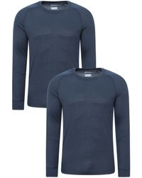 Mountain Warehouse - 'Talus' Thermal Base Layer Gym Top Long Sleeve Moisture Wicking - Lyst