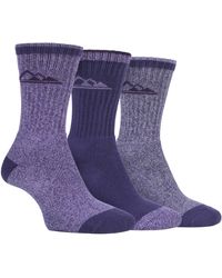 Storm Bloc - 3 Pairs Ladies Lightweight Breathable Hiking Socks With Arch Support - Lyst