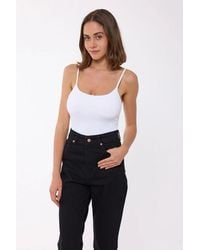Hiccup - Basic Woven Spaghetti-Strap Body - Lyst