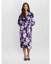 Gina Bacconi - Keeley Floral Print Dress - Lyst