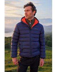 Mountain Warehouse - 'Season' Padded Jacket With Side Pockets Water Resistant Warm Coat Polyamide - Lyst