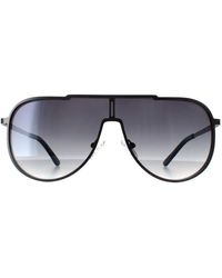 Guess - Shield Matte Gunmetal Smoke Gradient Gf0199 - Lyst