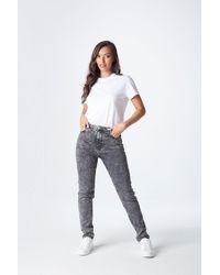 Urban Bliss - Acid Wash Mom Jean - Lyst