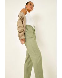 Roman - Petite Elasticated Waist Trouser - Lyst