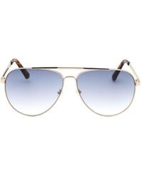 Guess - Gradient Lens Sunglasses Metal - Lyst