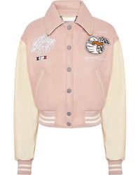Philipp Plein - Bomber Jacket College Pp Duck - Lyst
