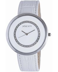 Johan Eric - Vejle Je5002-04-001 Leather Calfskin Watch - Lyst