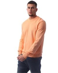 BOSS - Crew Neck Long Sleeve Regular Fit Sweater - Lyst