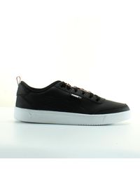 PUMA - Court Breaker Leather Lace Up Trainers 366817 02 - Lyst