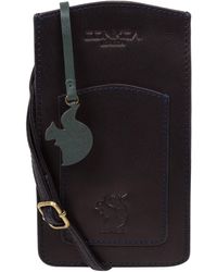 Conkca - 'Siren' Leather Cross Body Phone Bag - Lyst