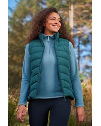 Mountain Warehouse - 'Opal' Padded Gilet With Front Pockets Winter Warm Rain Coat - Lyst