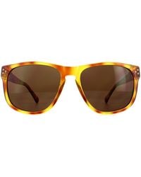 Guess - Rectangle Blonde Havana Gradient Sunglasses - Lyst