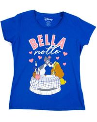 Disney - 'S Lady And The Tramp Royal 'Bella Notte' T-Shirt Cotton - Lyst