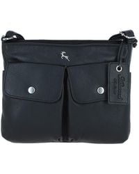 Ashwood Leather - 'Cardiff' Real Crossbody Bag - Lyst