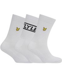 Lyle & Scott - 3-Pack Logo Socks - Lyst