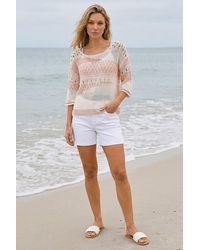 Roman - Textured Abstract Knit Jumper - Lyst