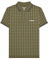 Lambretta - Ss25 Geometric Polo Shirt Cotton - Lyst