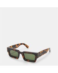 Off-White c/o Virgil Abloh - Accessories Off Lecce Rectangle Full Rim Sunglasses - Lyst