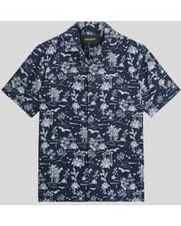 Lyle & Scott - Botanical Garden Print Resort Shirt - Lyst