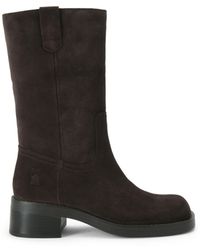 KG by Kurt Geiger - Suede Stint Boots - Lyst