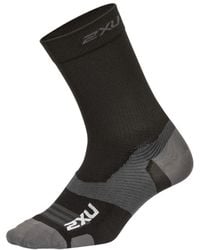 2XU - U Vectr Ultralight Crew Socks/Titanium - Lyst