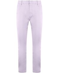 Armani - Jeans Regular Fit Chino Trousers Cotton - Lyst
