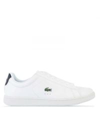 Lacoste - Carnaby Evo Sneakers Voor , Wit-zwart - Lyst
