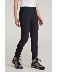 Mountain Warehouse - 'Etna' Hiking Leggings Water Resistant Stretchy Bottoms Polyamide - Lyst